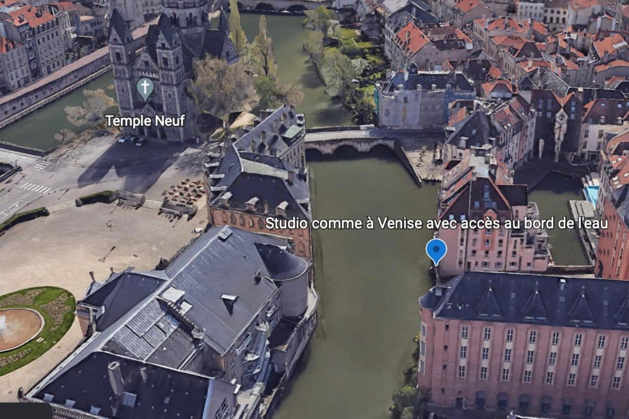 Romantique "Comme A Venise" Au Bord De L'Eau Avec Parking メス エクステリア 写真