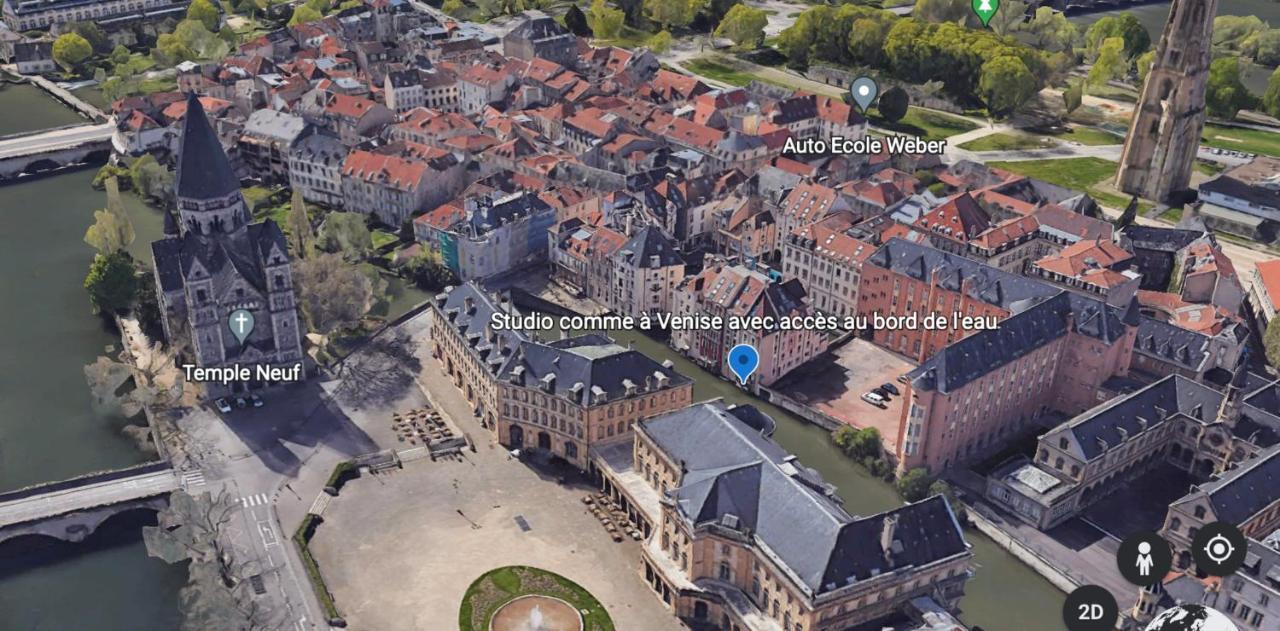 Romantique "Comme A Venise" Au Bord De L'Eau Avec Parking メス エクステリア 写真